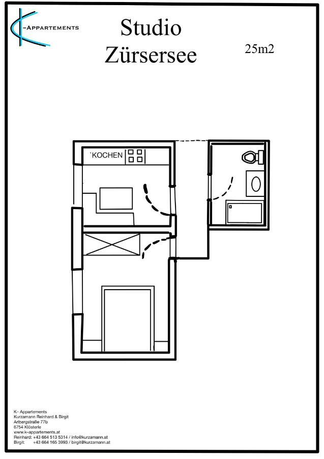 K-Appartements Klösterle Exterior foto
