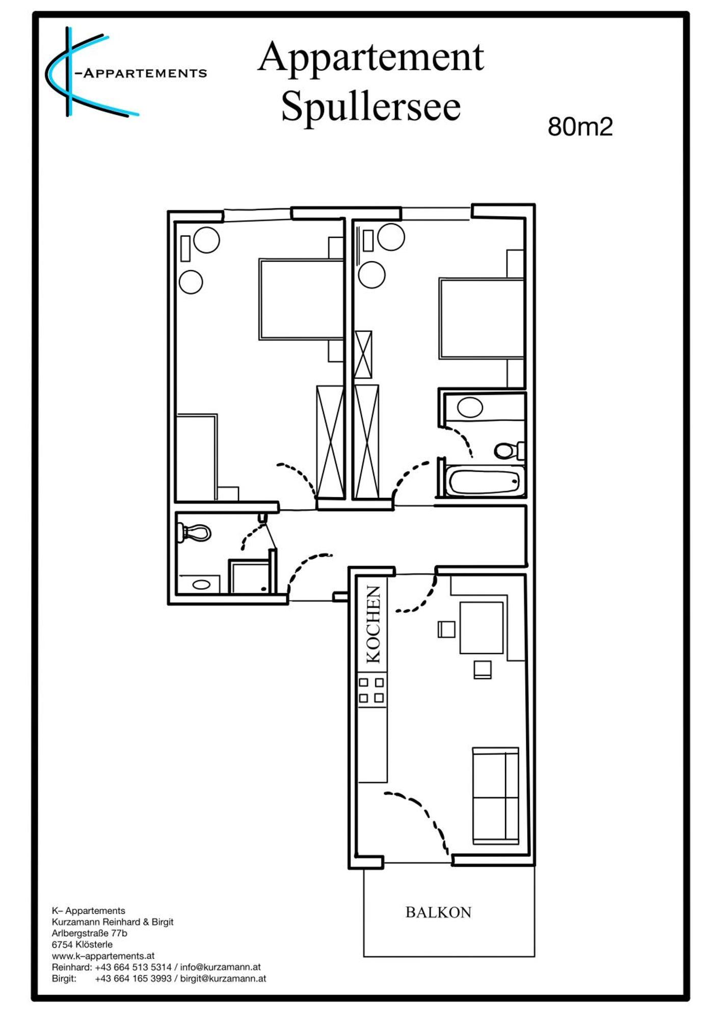 K-Appartements Klösterle Exterior foto